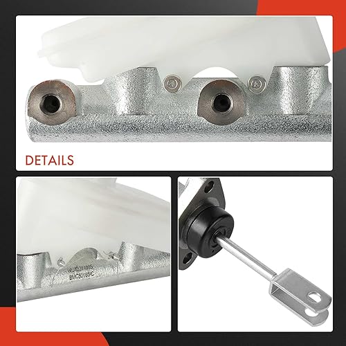 Miniatura 7 de A-Premium Cilindro maestro de freno con depósito y tapa compatible con vehículos Triumph - Spitfire 1976 1977 1978 1979 1980 1.5L - Reemplazar #