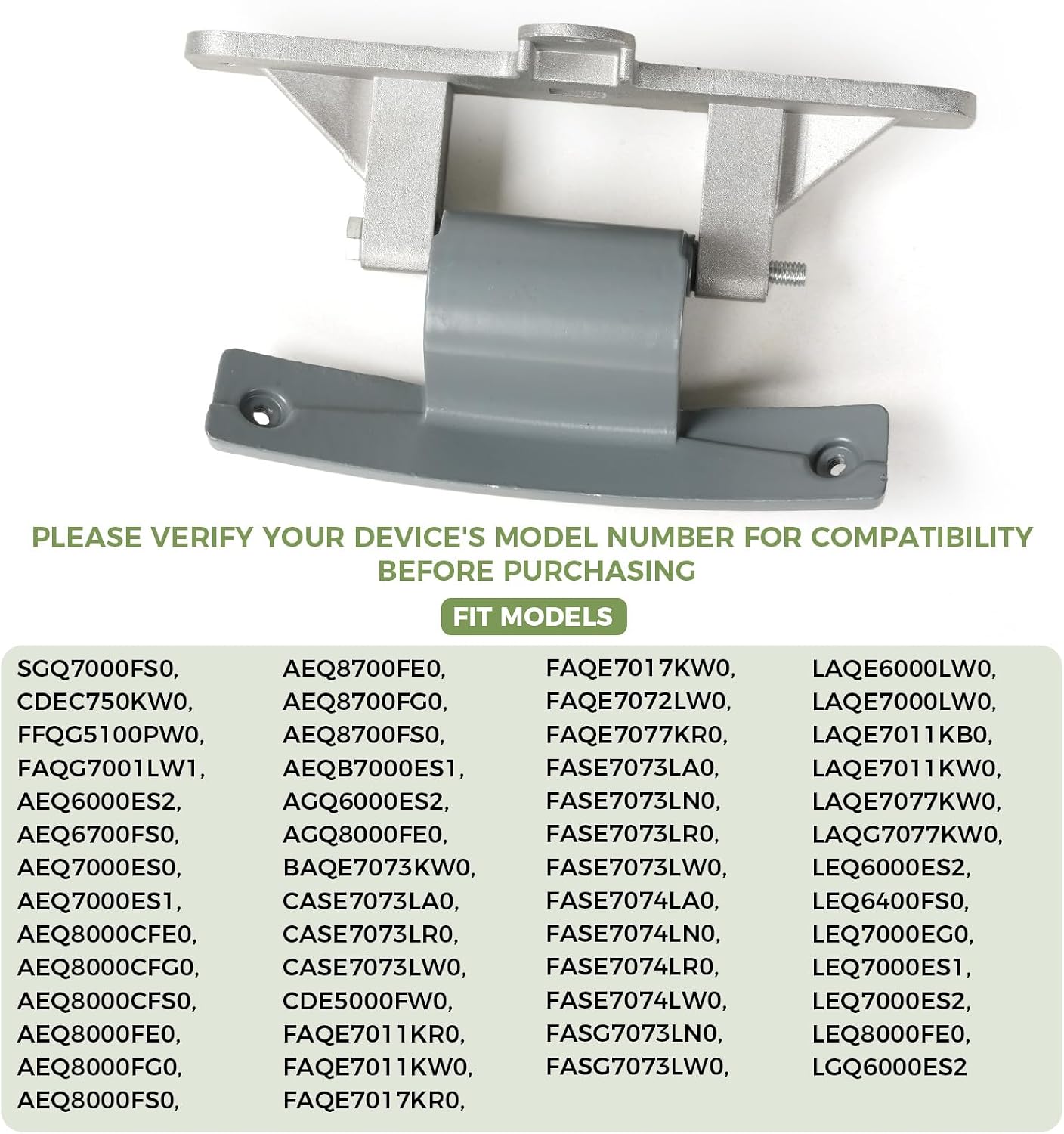 137105100 Dryer Door Hinge Replacement for Frigidaire Electrolux Kenmore Sears White Westinghouse Kelvinator Gibson Dryers Assembly Replaces 134680900 AP4564734 1614940 PS2581349 EAP2581349