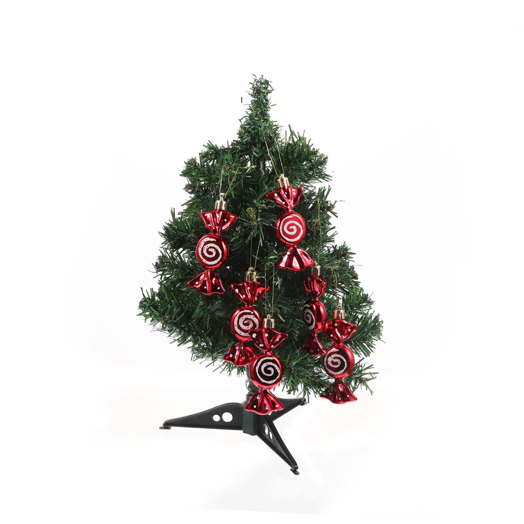 DECHOUS 30pezzi Decorazioni Natalizie Forma Di Di Pendente Per Albero Di Natale Accessori Festivi Per Atmosfera e Creativa