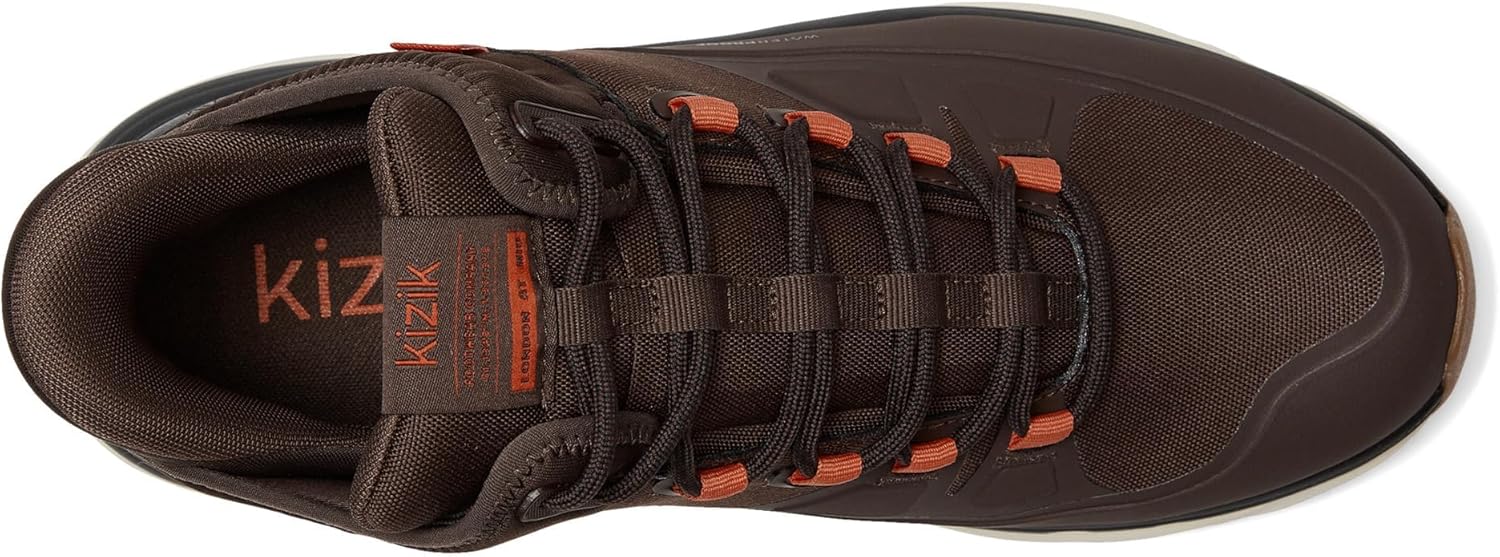 Kizik London AT Mid Slip On Boots for Men: Comfortable All-Day Waterproof Hiking Boots for Any Terrain or Daily Urban Wear, Hands Free Convenience