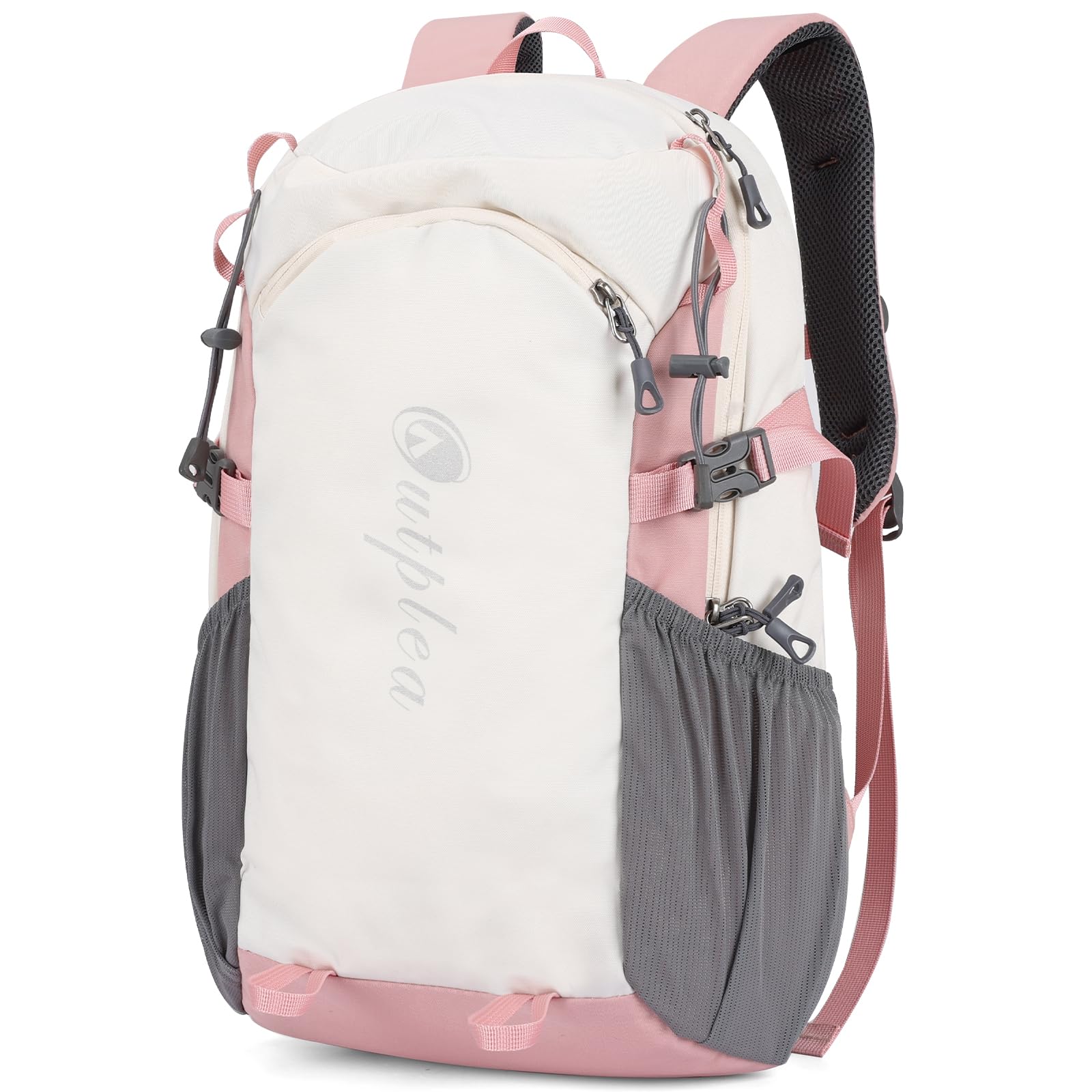 Sac à Dos de Randonnée Léger et Multifonctionnel 20L pour Femme, Sac a Dos Voyage Imperméable durable Sac de Sport Plein air Loisirs Camping Vélo-Rose