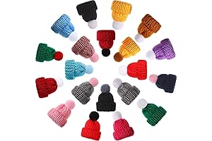 Christmas Mini Knit Hats: Adorn Your Decor with Festive Flair