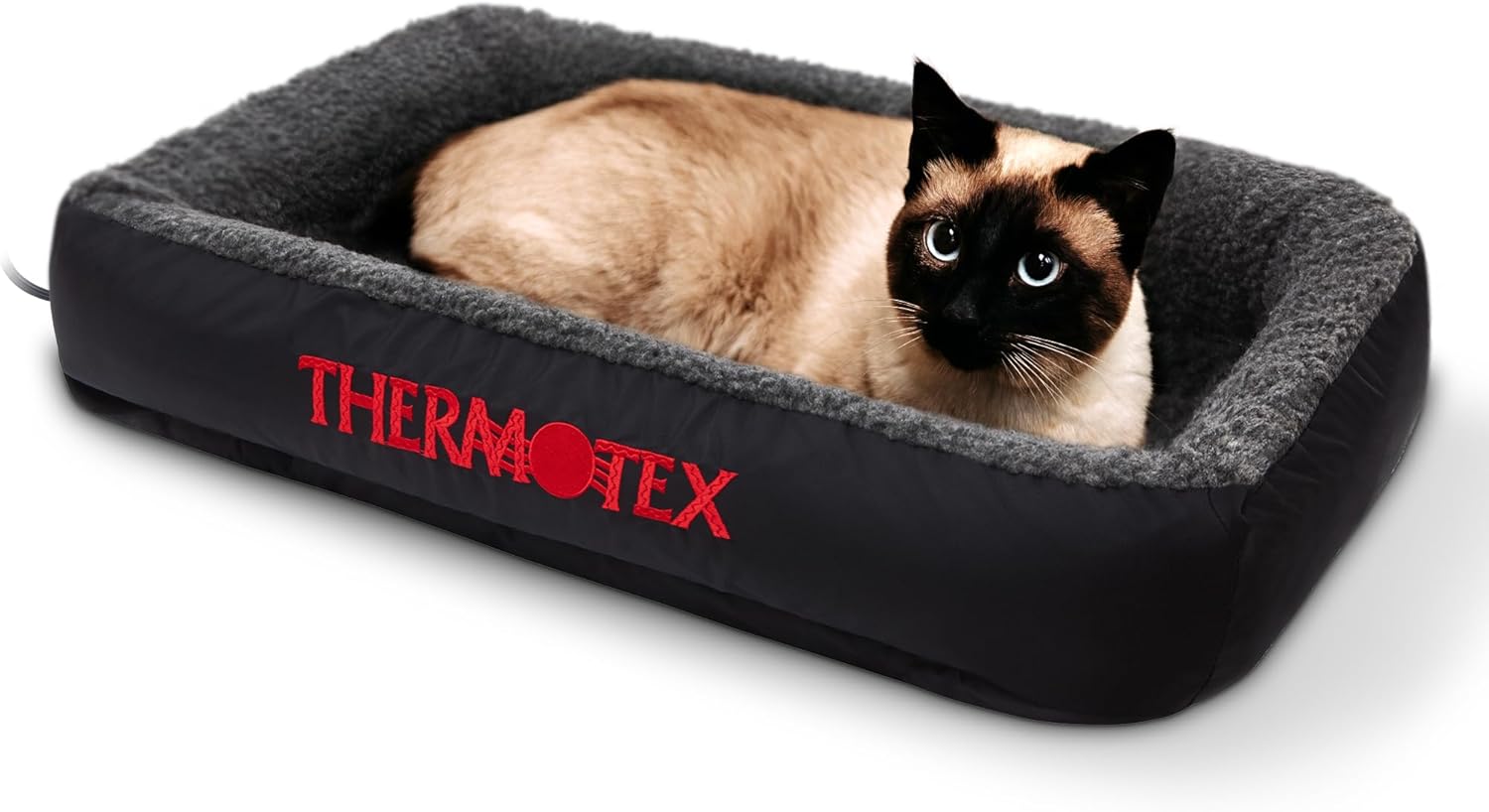 Thermotex Far Infrared Heated Ped Bed. Heated Cat Bed & Dog Bed for