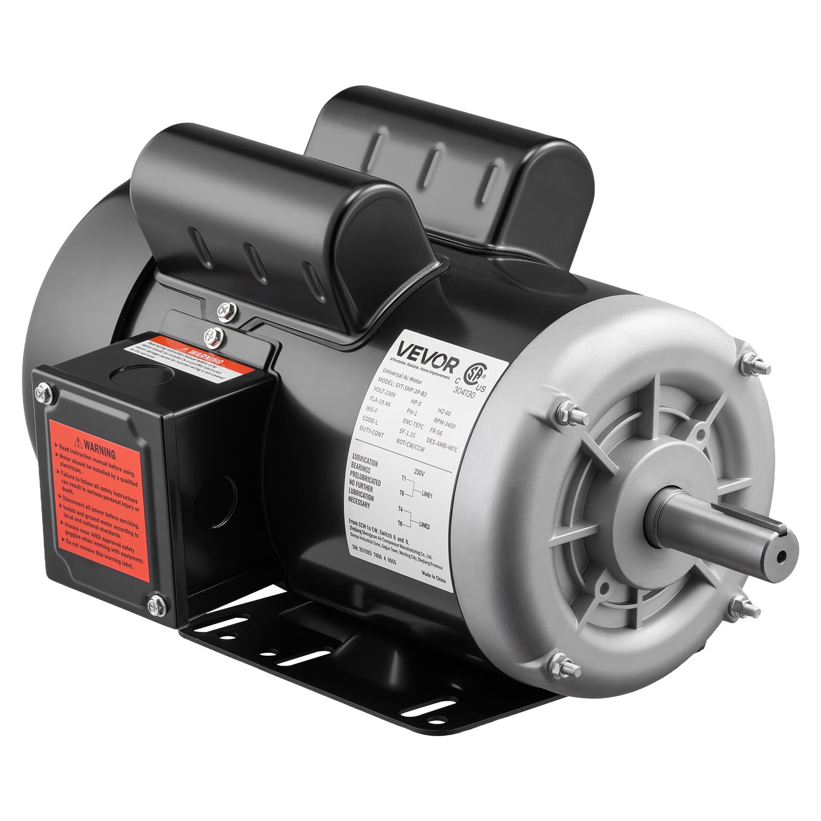 VEVOR 5HP Motor