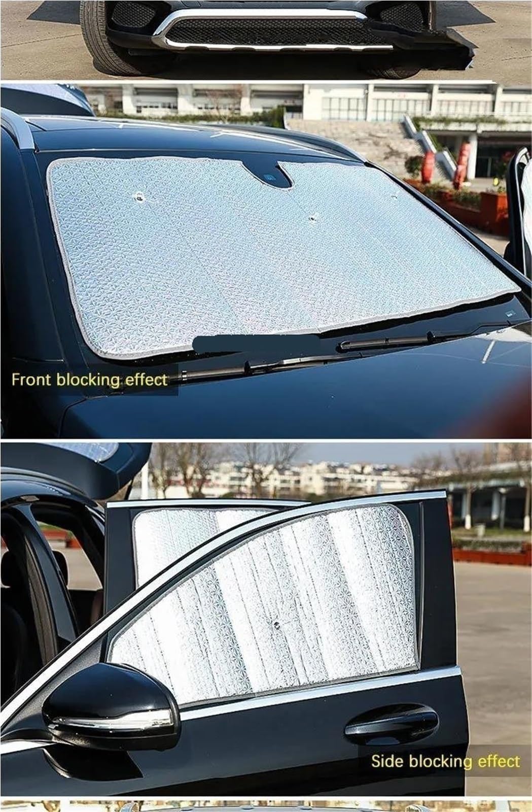 Parasol Coche Magnético Parasol Coche Para Serie 3 Para G20 Para LWB 2019-2024 Cobertura Total Parabrisas Ventana Lateral Protección Solar(Rear Windshield)