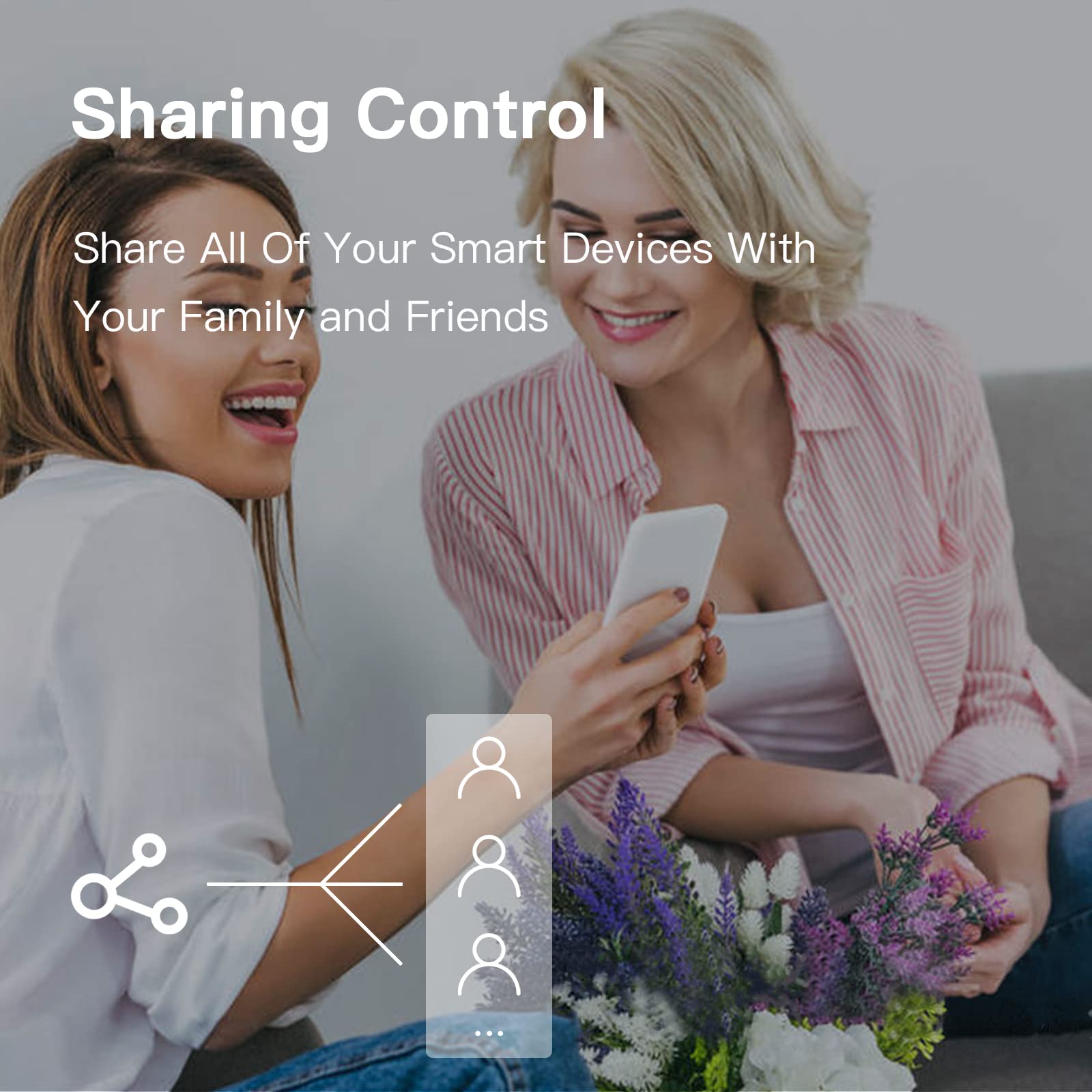 BSEED Inteligentne gniazdko WiFi, współpracuje z Amazon Alexa, Google Home, funkcja timera i sterowanie aplikacją, 3-krotne gniazdo Schuko w kolorze złotym, podtynkowe, inteligentne gniazdko elektryczne - tylko 2,4 GHz
