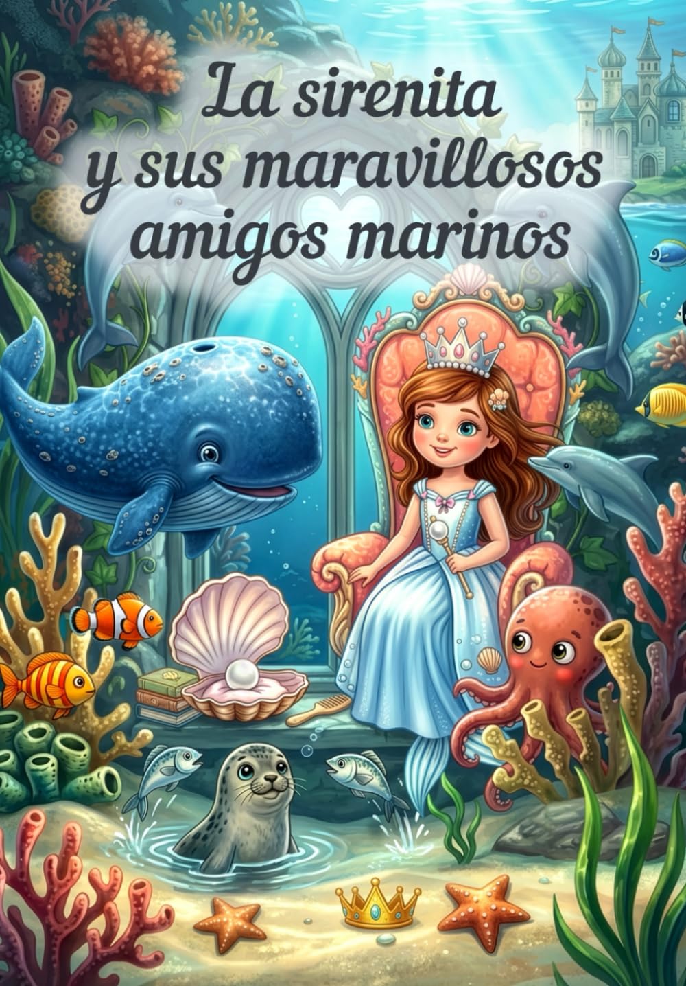 La sirenita y sus maravillosos amigos marinos: Un colorido libro ilustrado de aventuras para pequeños exploradores marinos a partir de 3 años. (Die ... und ihre wunderbaren Meeresfreunde)