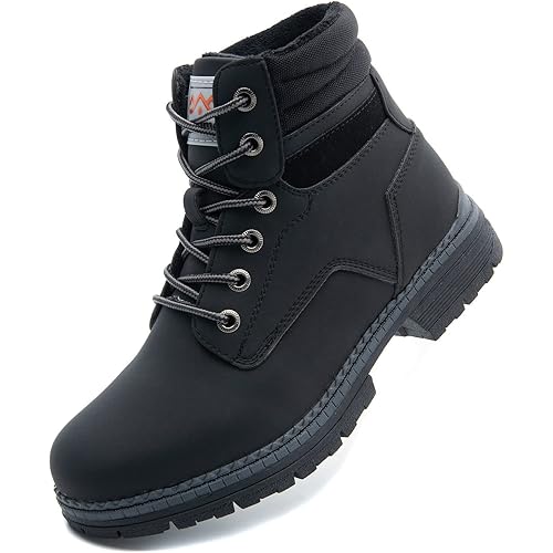 COTTIMO Waterproof Hiking Boots for Women - Casual Ankle Boots Non Slip Booties