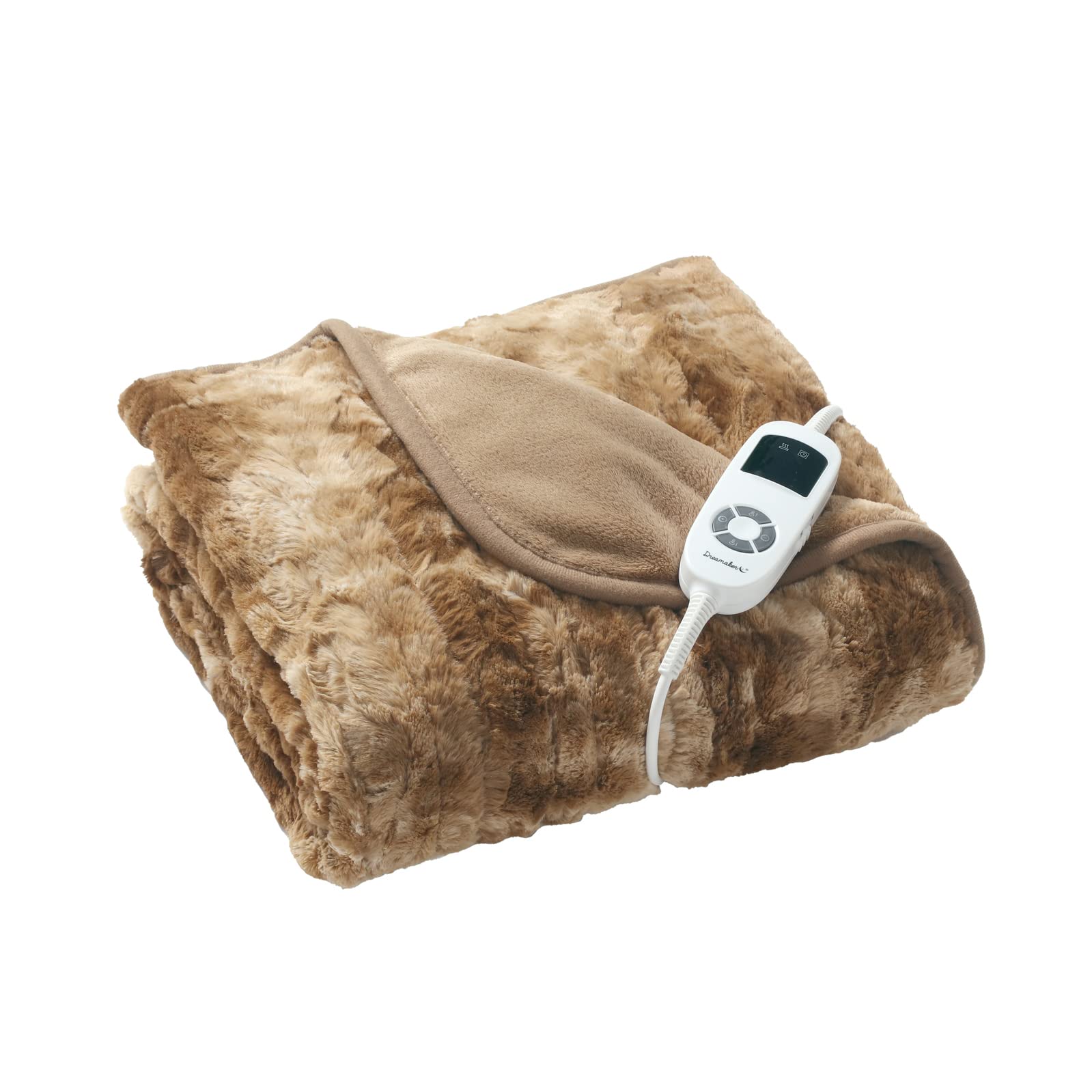 fleece electric throw blanket