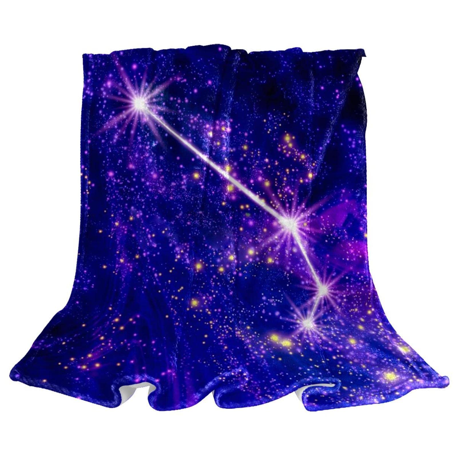 Couverture Polaire Constellation Bélier pour Soirée Cocooning sur le Canapé