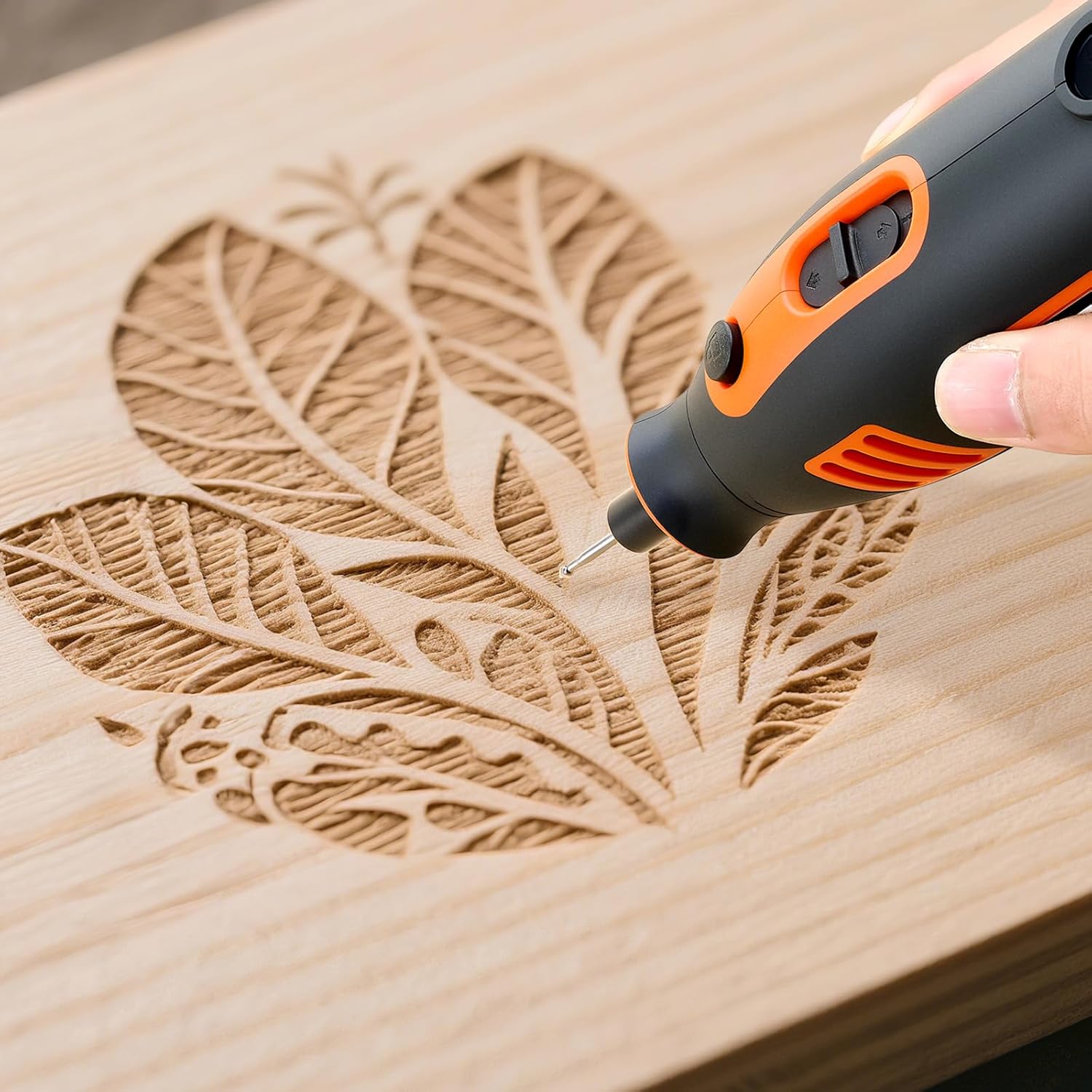 VEVOR 84-Piece Rotary Tool Kit, 200W Mini Power Rotary Tool Corded, 6-Level Speed 8000-40000 RPM Multi-Purpose DIY Tools for Engraving, Sanding, Polishing, Carving, Grinding, Cutting, DIY Crafts