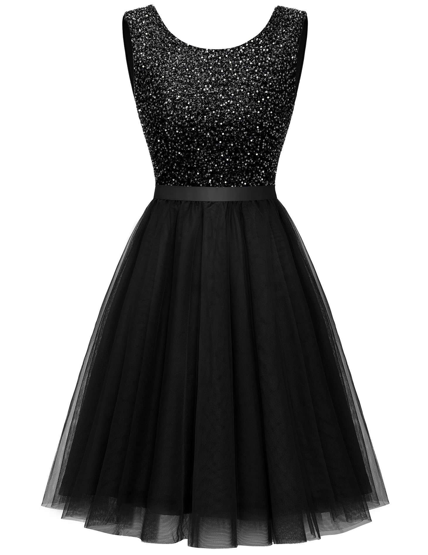 BeryLove Sequin A Line Swing Mini