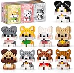 HIGH GODO Animal Party Favors Building Blocks, 12 Pack Mini Animals Building Set, Goodie Bag Stuffers, Classroom Small Prize Toys Gifts for Adults and Teens Age 14+