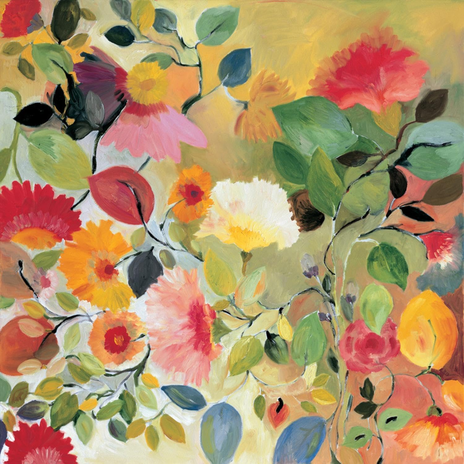 ART.COM Wall Giclee Print Garden of Hope by Kim Parker, 24" x 24"