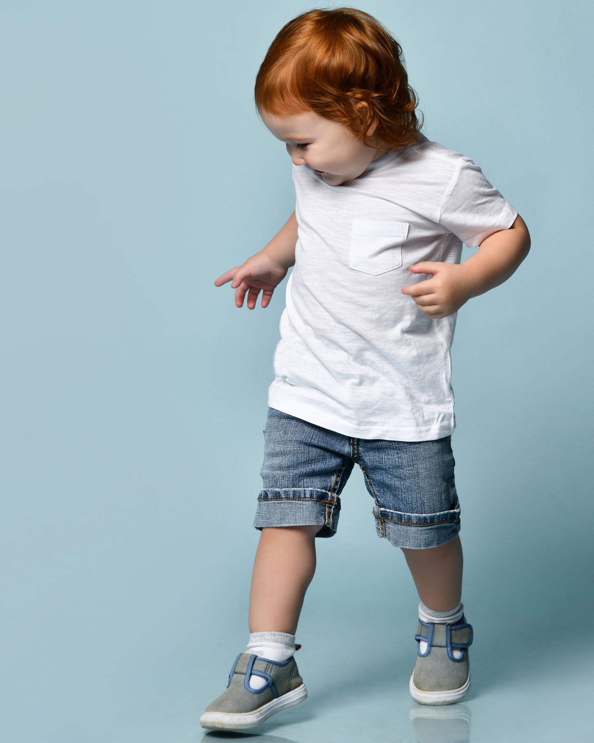 Duufin Toddler Socks, 25 Pairs Baby Boys Girls Ankle Socks Kids Low Cut Sock Half Cushion Low Rise Sock for Toddler