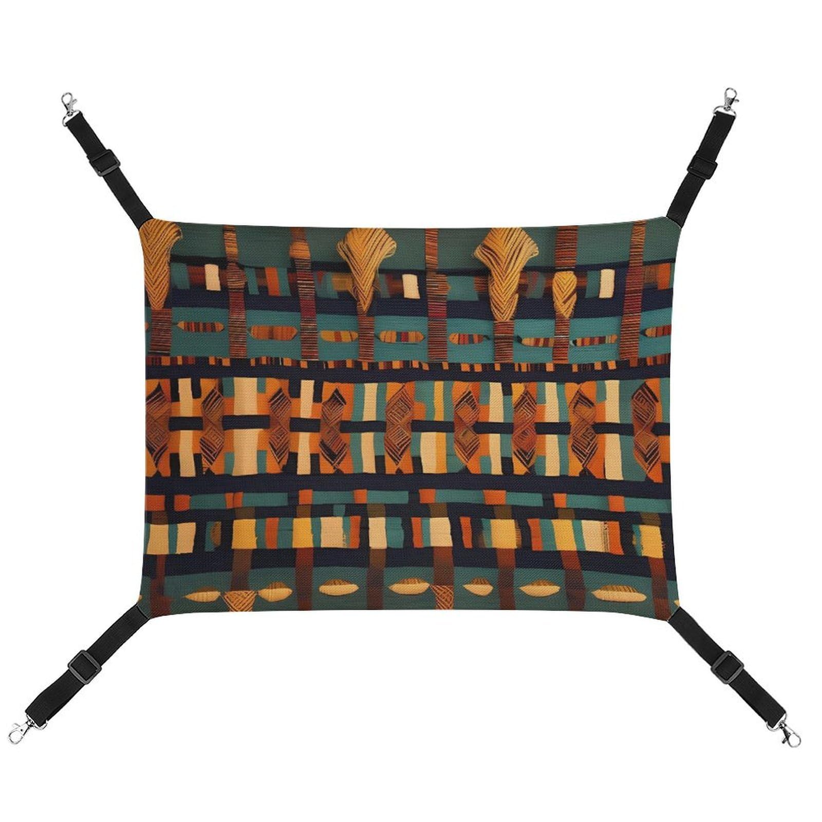 Hamac pour chat en tissage classique africain doux et durable