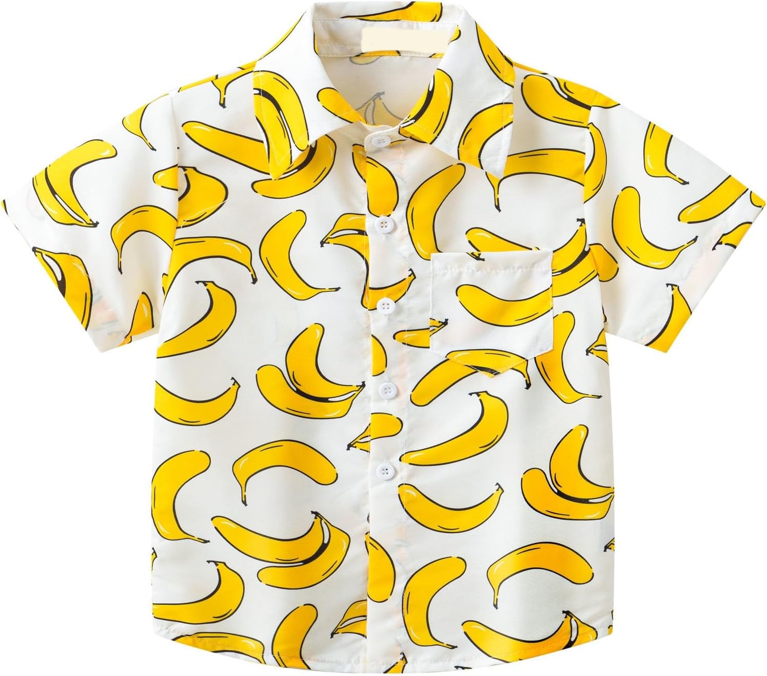 Girls Short Sleeve Polo Shirts Cute Butterfly Print Blouse for Kids Toddler Hawaiian Button Down Shirts Summer Tops