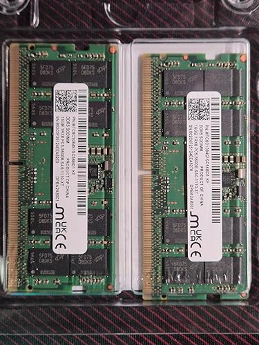 Amazon | Crucial ノートPC用増設メモリ 16GB(16GBx1枚) DDR5 4800MT/s
