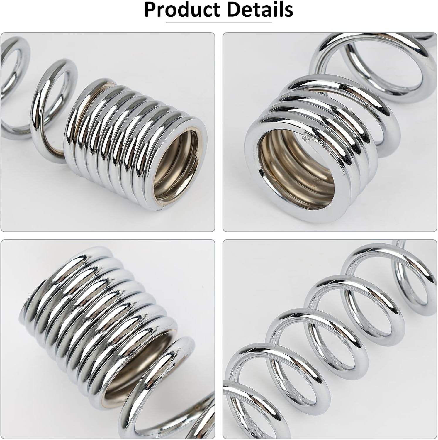 TBER 000888-45 Pre-Rinse Spring Replacement Fit for T&S Brass Commercial Pre Overhead Rinse Faucet, Chrome-Plated Stainless Steel