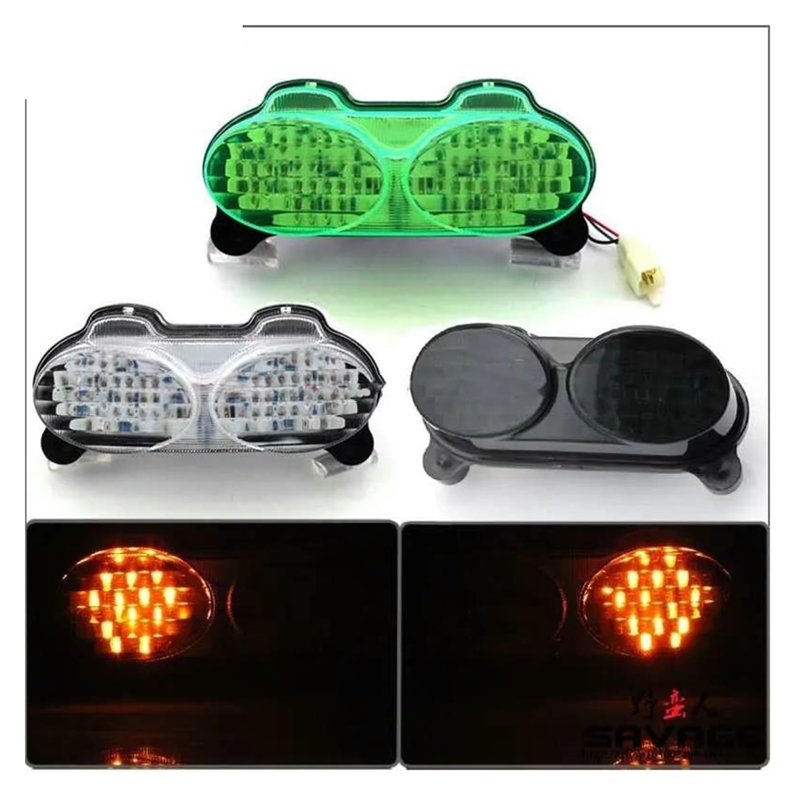 オートバイのテールライト に適合する忍者 に適合するZX9R に適合する