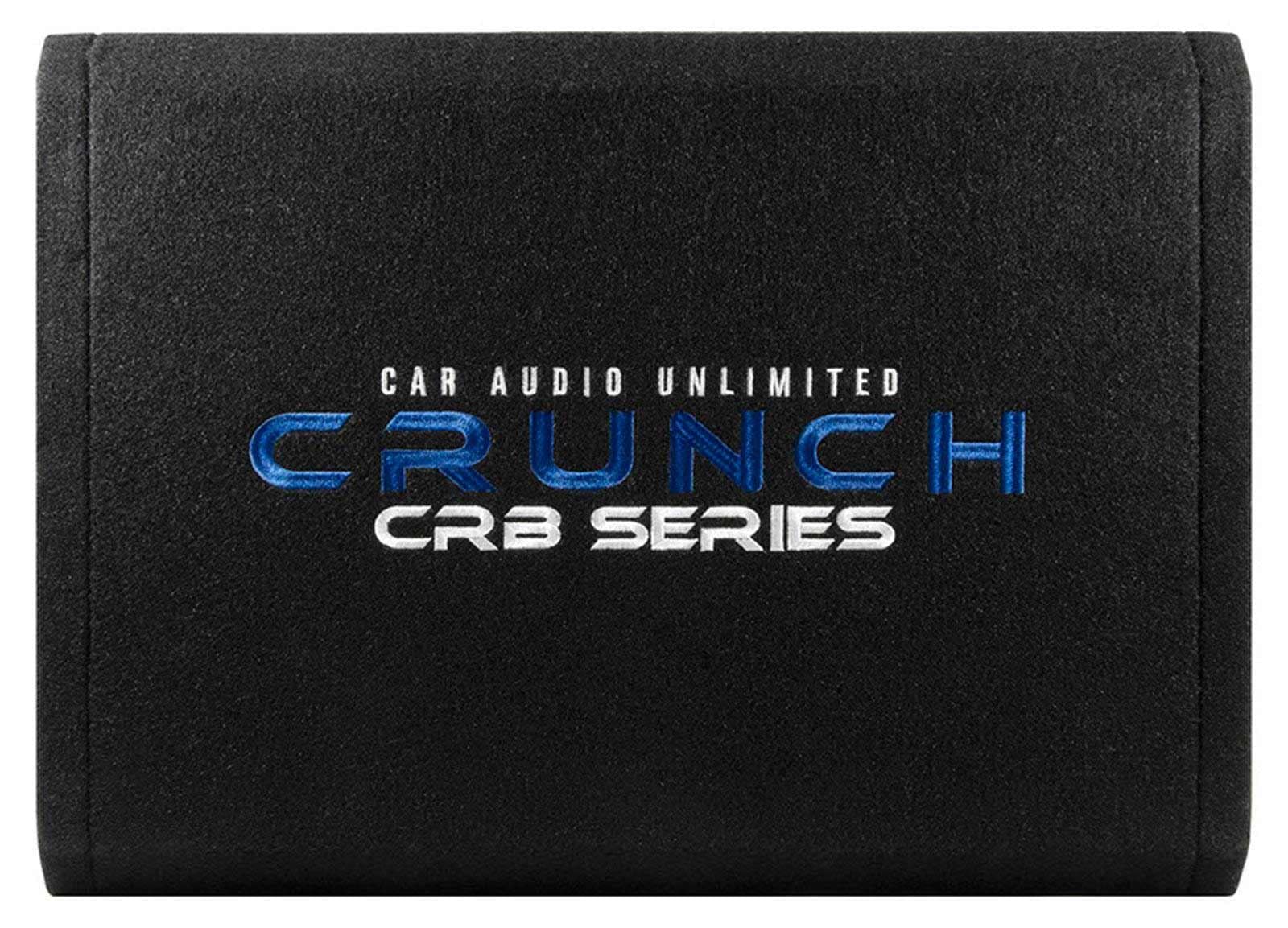 Crunch CBP 1000F | Flacher Subwoofer + 4-Kanal-Verstärker + kompletter Kabelsatz