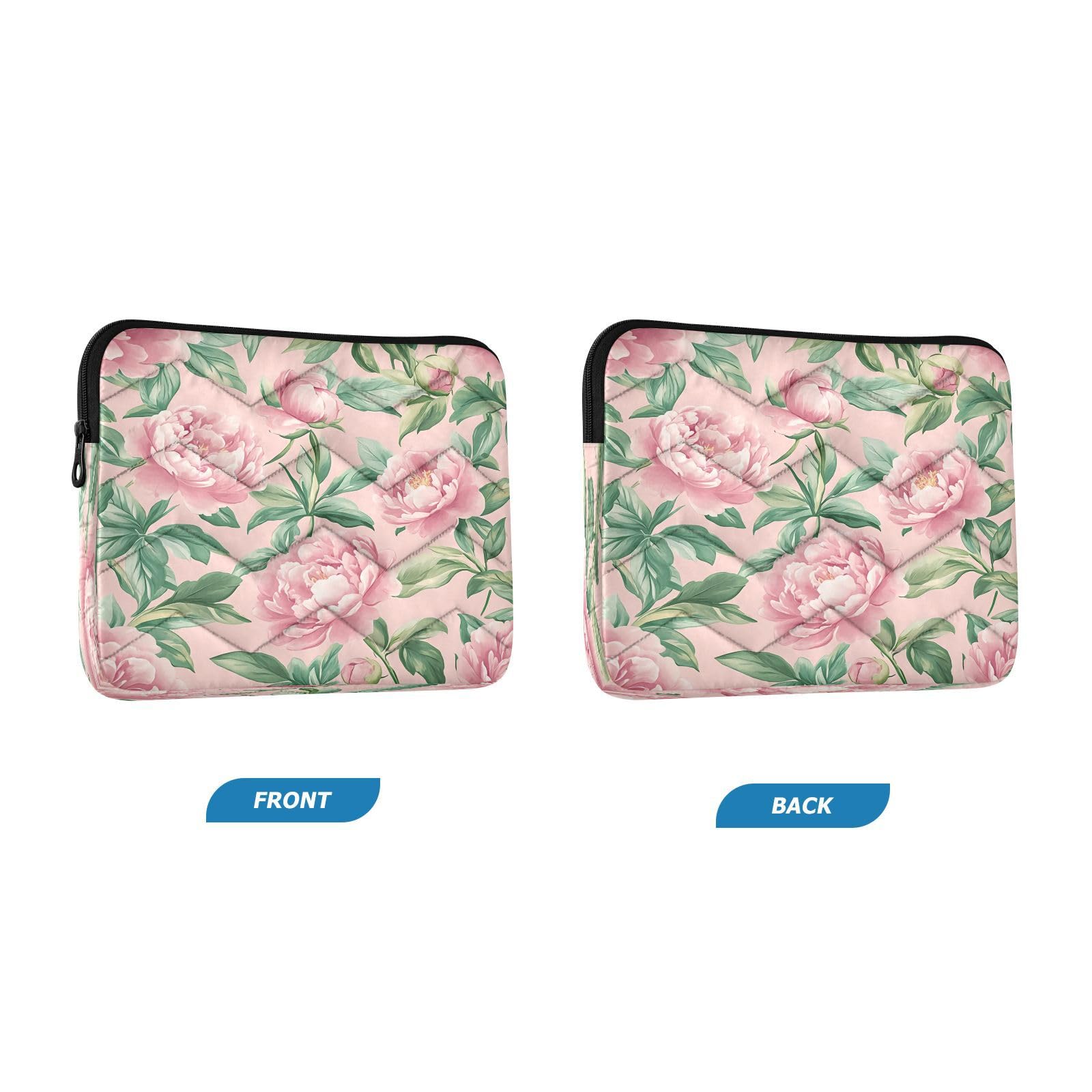 BOESI Graffiti Pink Peony Laptop Inner Bag, Laptop Case, Computer Sleeve, Lightweight and Easy to Carry, Suitable for 13-14inch Laptops