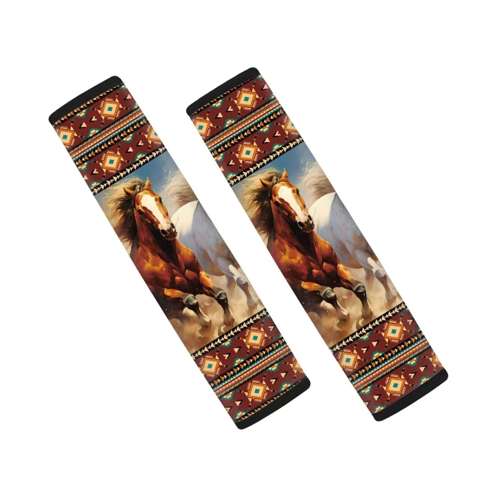 Showudesigns Highland Cow Sunflower Car Seat Belt Covers for Kids Adults Universal Fit Seatbelt Strap Cover Backpack Harness Pads Animal Cattle Flower Car Seatbelt Covers — view 35
