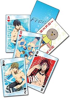 Free! Iwatobi Swim Club: Haruka, Makoto, Rin Group Playing Cards