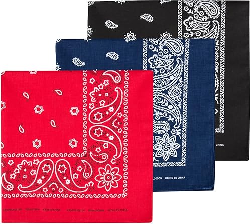 Levi's Set de regalo de bandana multiusos para todo género diadema, envoltura, cara y cuello