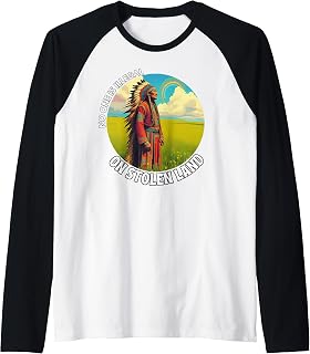 Indigenous Peoples Day, No One Is Illegal On Stolen Land Raglan Baseball Tee