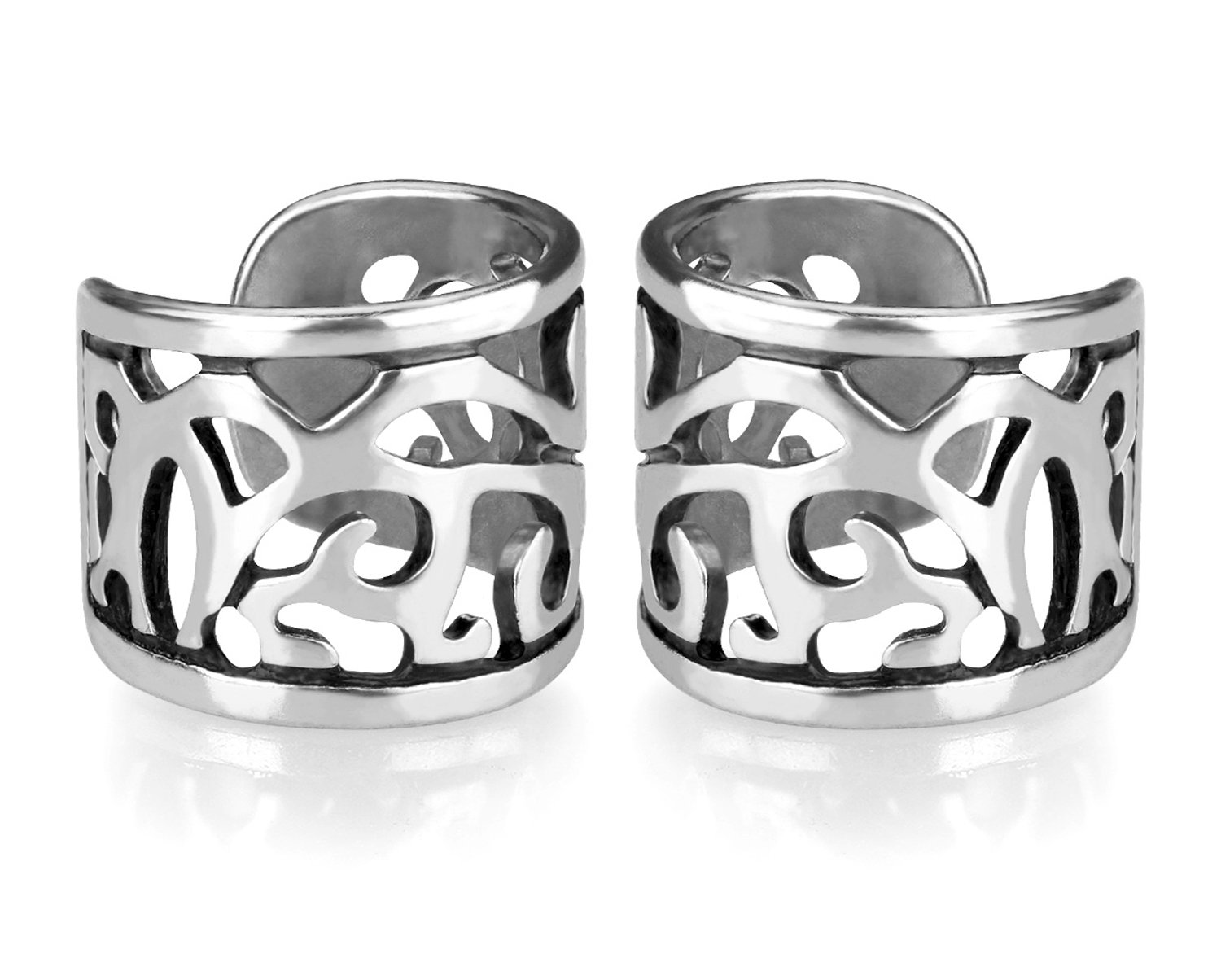 Via Mazzini Cut-Out Design Non Piercing Ear Cuff Earrings For Women And Girls (ER1257) 1 Pair (B07CWQTNYS) Amazon Price History, Amazon Price Tracker