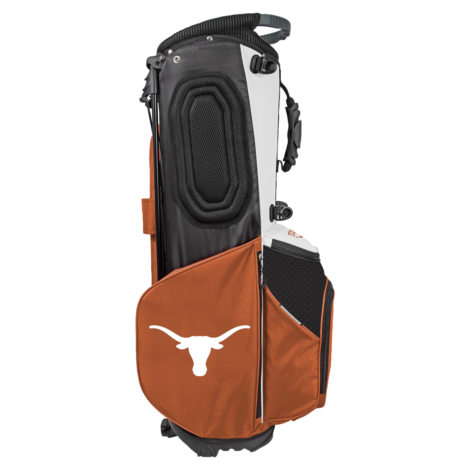Team Effort Back Nine Stand Bag NCAA Texas Longhorns