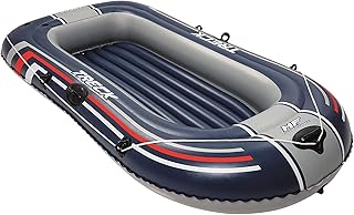 Bestway Hydro-Force Schlauchboot-Set Treck X1, für 2 Personen, 228 x 121 x 32 cm, Mehrfarbig