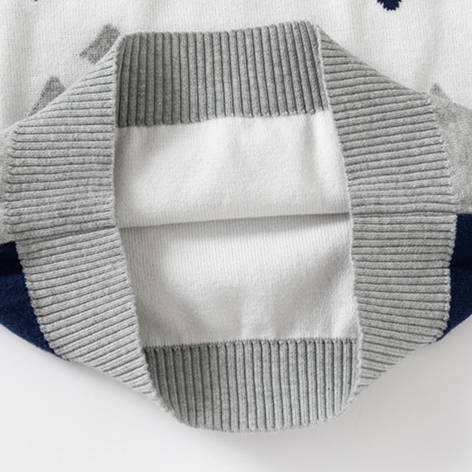 Generisch Ropa de bebé para niños con doble hilo de algodón, estampado SNW Motain-Boss y suéter base de forro polar cálido, mochila deportiva para niños
