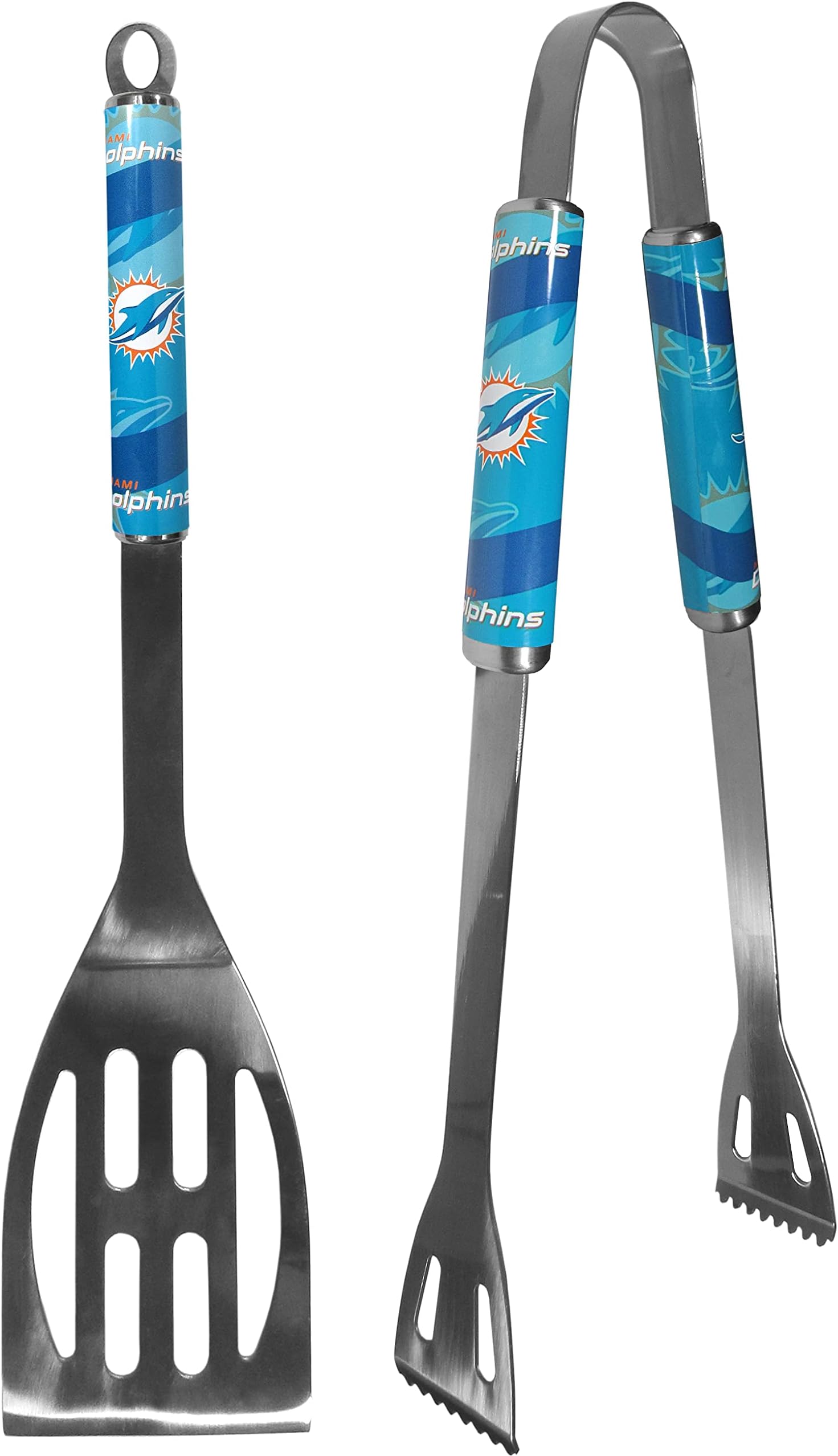 NFL & Bud Light CoBranded 3 Piece BBQ Grill Set for Tailgating, Barbecue Parties