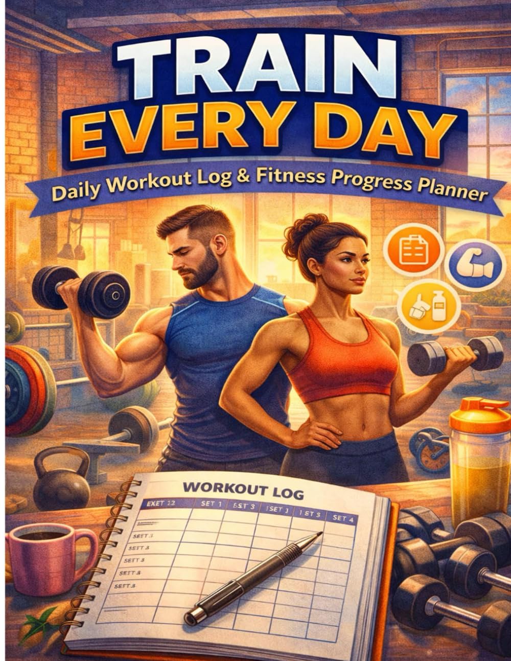 My Workout Planner: Plan Your Workouts, Track Progress, and Stay Consistent with Your Fitness Goals