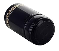 Vista 5 de Negro con uvas doradas PVC Shrink Capsules-500 Count