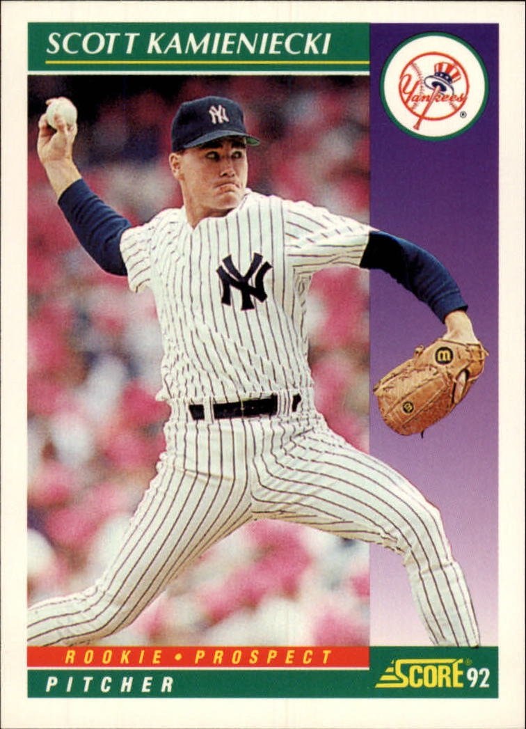 Amazon.com: 1992 Score Baseball Card #415 Scott Kamieniecki : Collectibles  & Fine Art