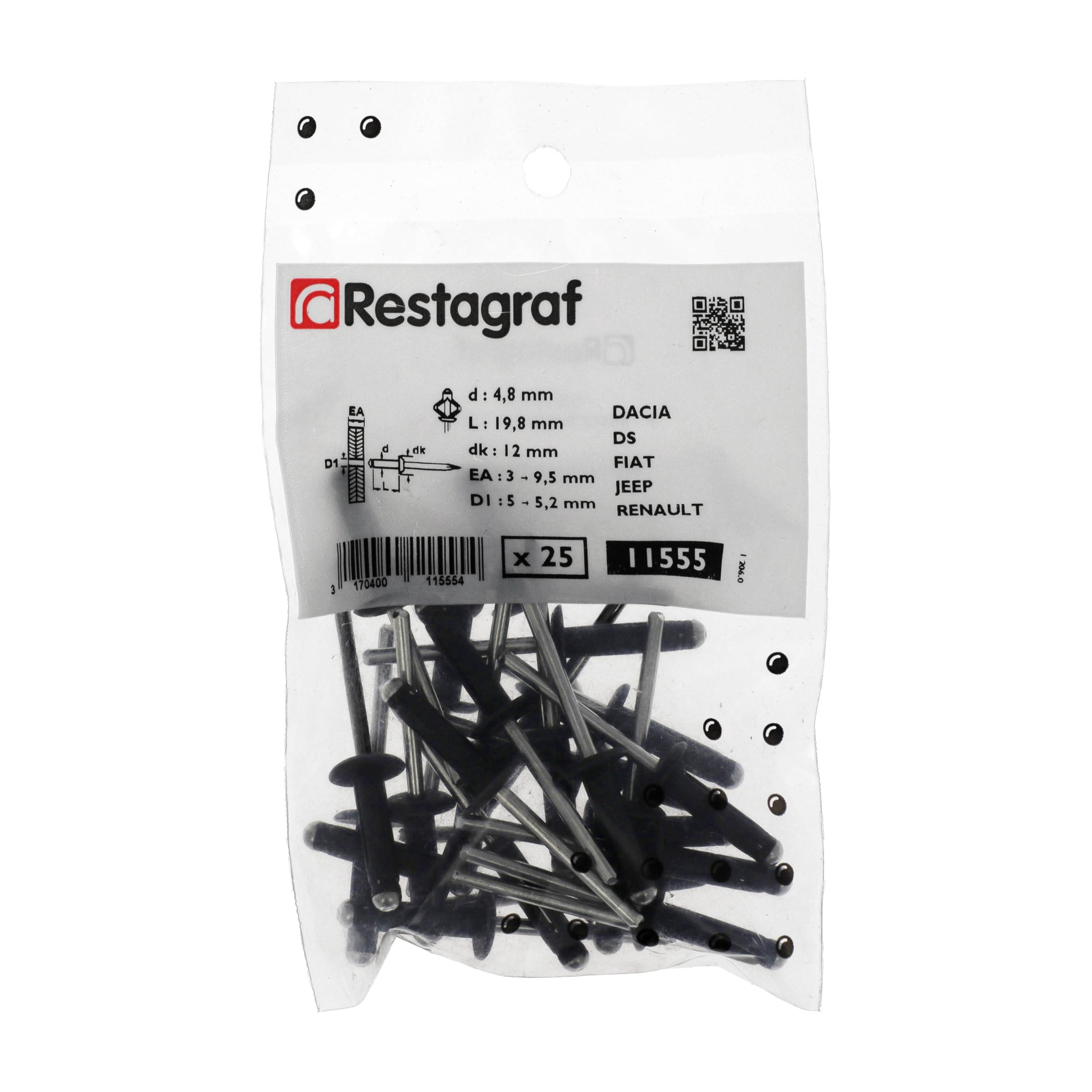 Restagraf 56 verschillende kleuren, grijs Restagraf 56 verschillende kleuren, grijs