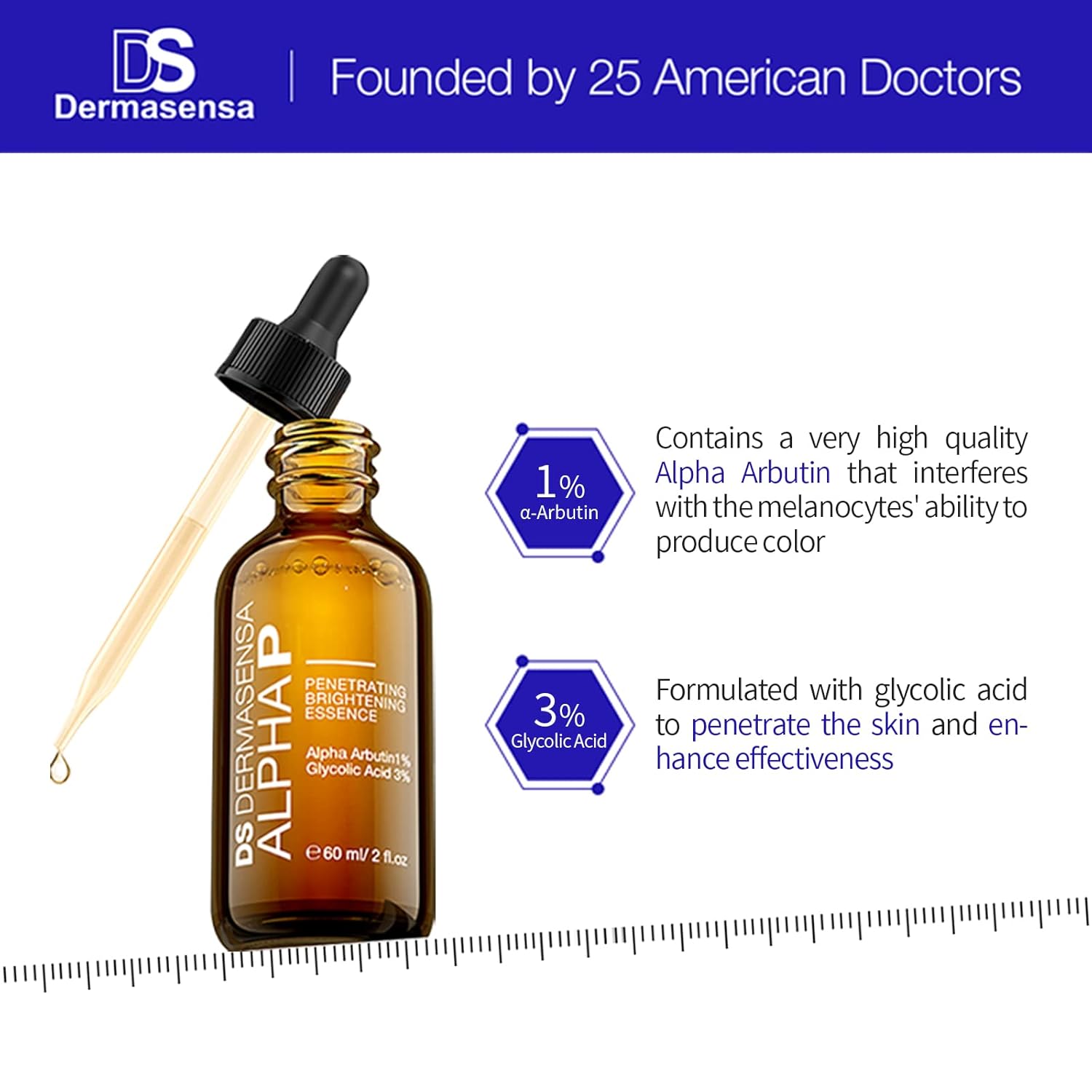 Alpha P Essence – Dark Spot Corrector with Alpha Arbutin & Glycolic Acid, Evens Skin Tone & Reduces Discoloration, 60ml / 2 fl.oz - Image 2