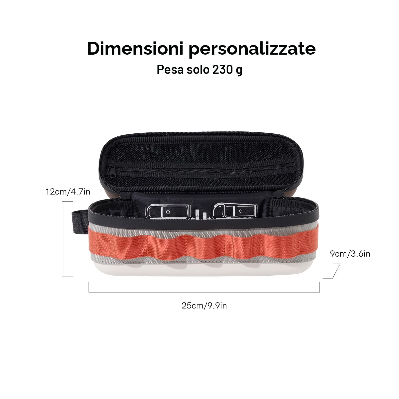 OutIn Nano Macchina da caffè espresso elettrica portatile Custodia Protettiva in EVA