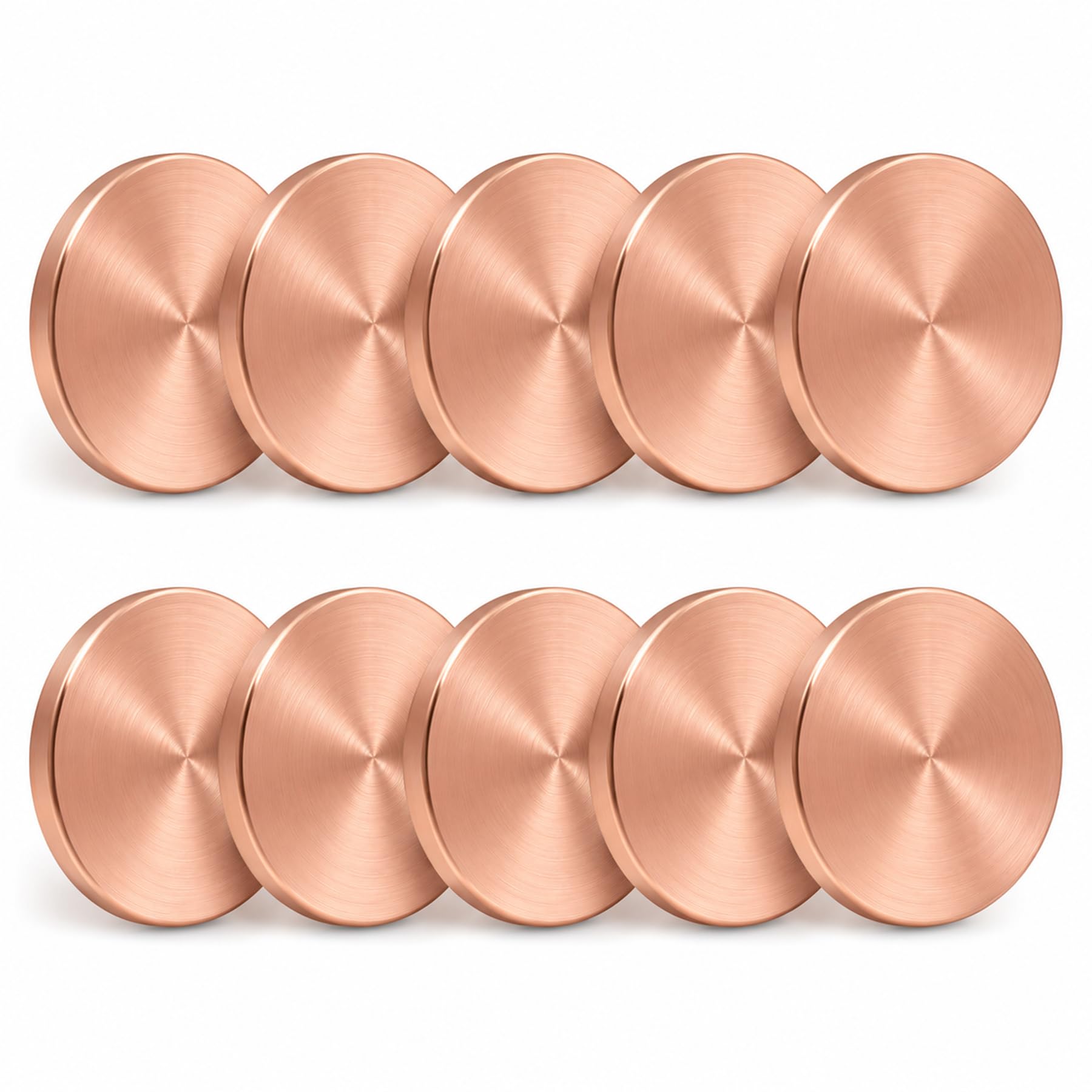 Copper Round Discs - 10 Pack -1
