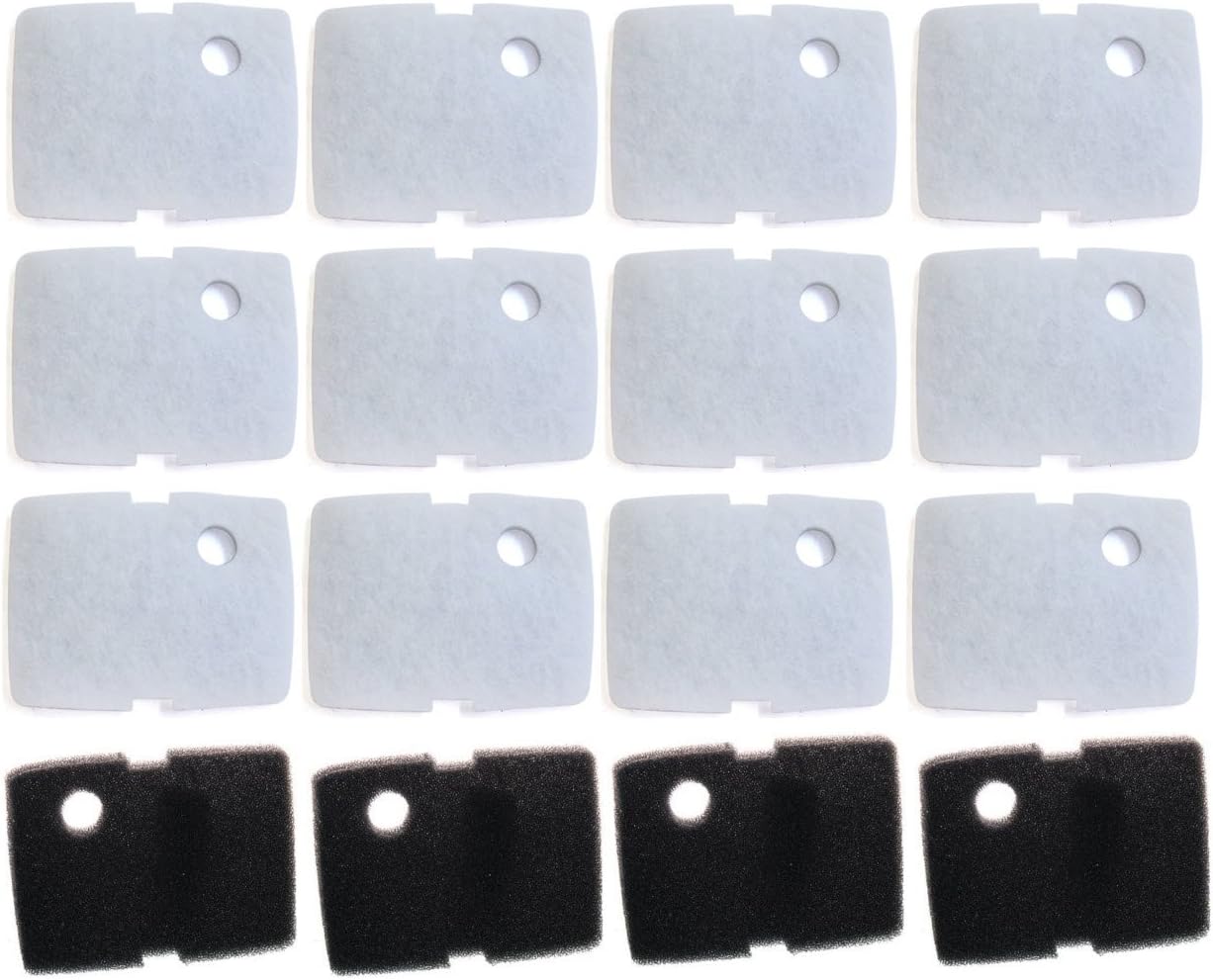 Generic Bio Floss and Bio Sponge Value Packs for Cascade 500/700/1000/12000/15000 Canister Filters (#700/1000 Bio Floss/Sponge Combo)