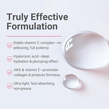 Idunn's Apple Age-Defying Serum, 1st Ever AKG Anti-Aging Facial Skincare, Vitamin C, Hyaluronic Acid, Alpha ketoglutarate, Antioxidants, Boost Collagen, Reduce Wrinkles, Hydrate Skin, Premium 1oz Pump