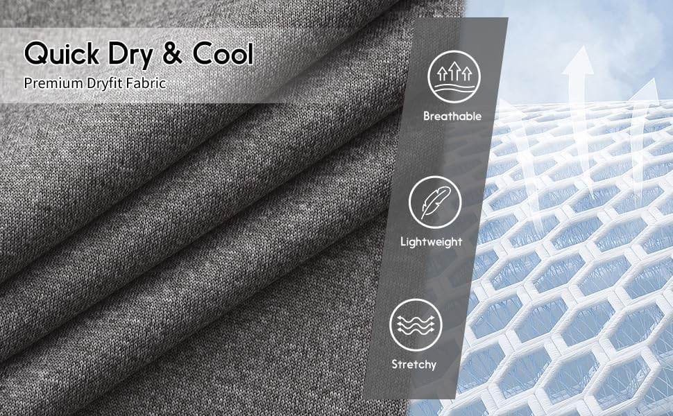 Opna Men's Big & Tall Short Sleeve Moisture Wicking Athletic T-Shirts Regular Sizes & XLT's - Image 6