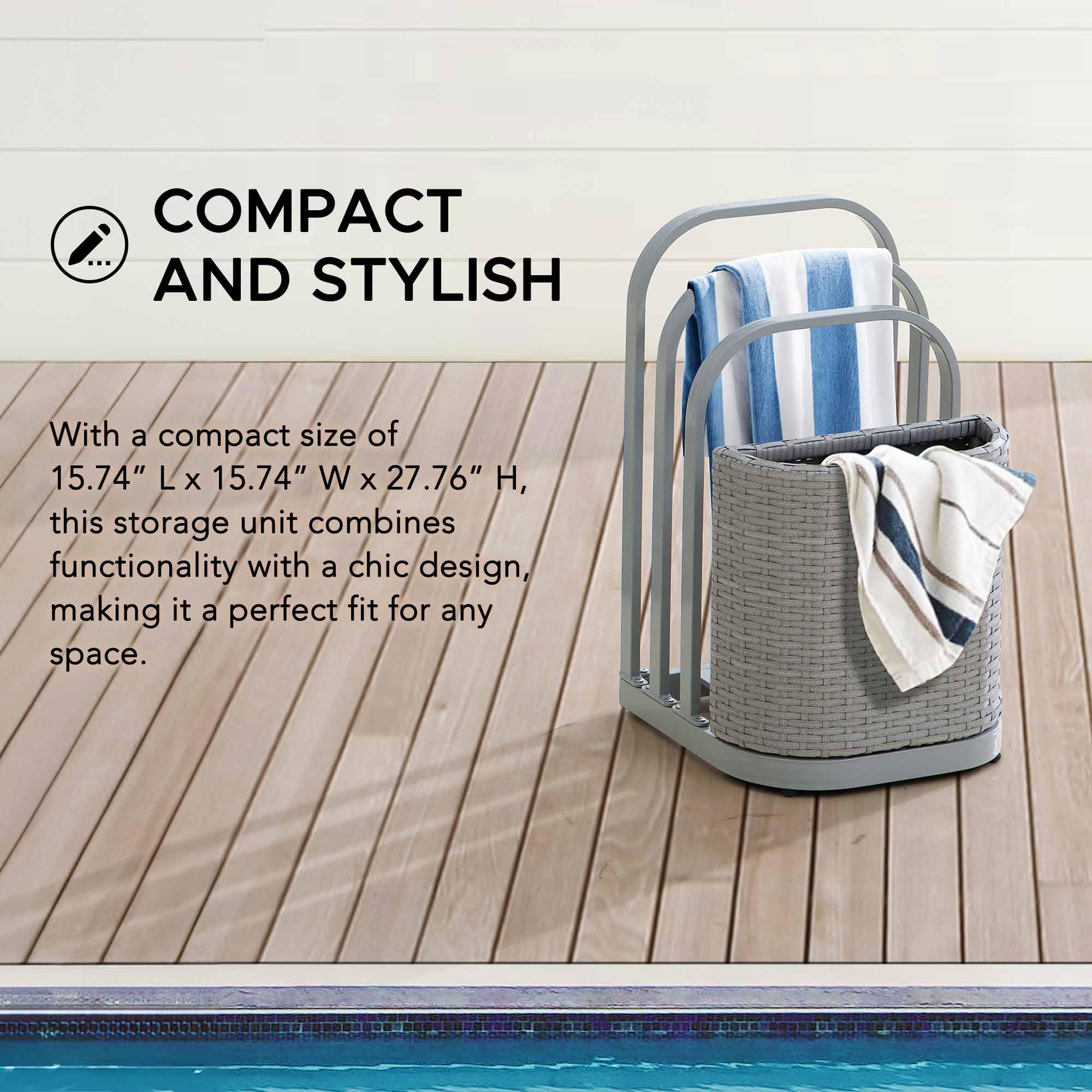 Pool Raft Racks Snapklik.com : Rust-proof Aluminum Pool Float Storage Rack, 16-Inch ...