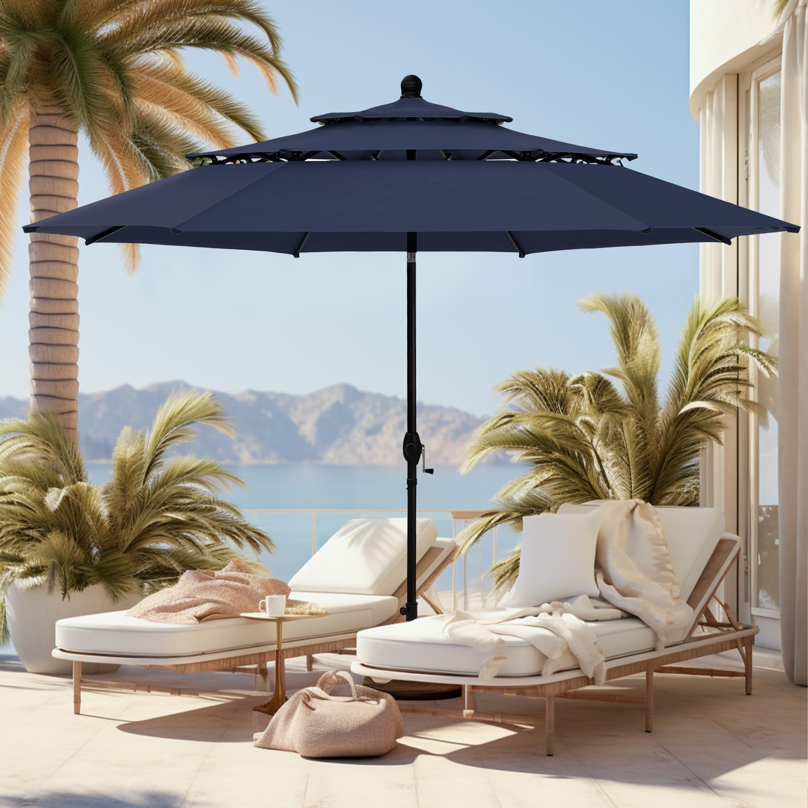 GREEN PARTY 10ft Patio Umbrella