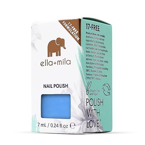 Miniatura 13 de ella+mila Esmalte de uñas profesional – Secado rápido – Esmalte de uñas de larga duración y resistente a las astillas