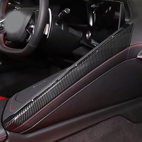 Vista 44 de CHEAYAR Cubierta decorativa para panel de interruptor de elevación de ventana, compatible con Chevrolet Corvette C8 2020-2023