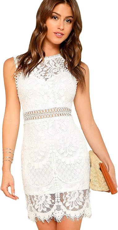 Cute Lace Bridal Shower Dress Under $50